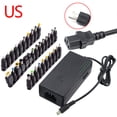 thumbnail image 1 of Adaptador de corriente para computadora portátil de 96 vatios y puntas Juego de adaptador de corriente portátil ajustable para computadora portátil universal, enchufe de EE. UU. Jumpingount EL5090-01B, 1 of 2