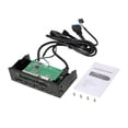 thumbnail image 2 of Lector Sunshine-Tipway stw 5.25 '' Medios Reader Medios Multifunció PC PC PANEL frontal Tipo-C USB 3.1 USB 3.0 Soporte CF MD XD MMC TF M2 MS MS, 2 of 7