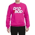 thumbnail image 2 of Wild Bobby, Funny Dad Bod Logo, Pop Culture, Unisex Crewneck Graphic Sweatshirt, Fuschia, 3X-Large, 2 of 4