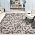 thumbnail image 2 of SAFAVIEH Anatolia Jamaar Floral Area Rug, Beige/Black, 8' x 10', 2 of 8