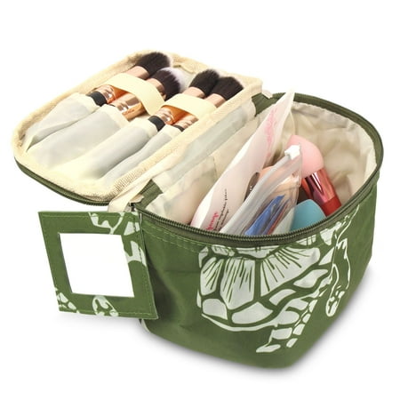 toiletry camping organiser zodaca backpacking cosmetic carry hiking mirror makeup bag storage case travel