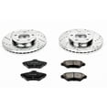 thumbnail image 3 of PowerStop Front Z23 Evolution Sport Carbon-Fiber Ceramic Brake Pad and Drilled & Slotted Rotor Kit Fits: FORD Select Models K1299, 3 of 10