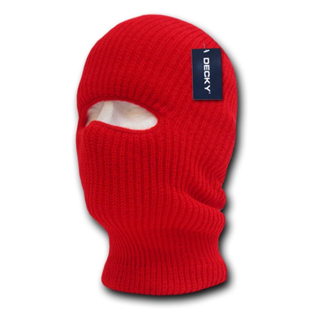One 1 Hole Ski Full Face Mask Winter Cap Balaclava Hood Beanie Tactical Mask Hat 
