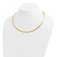 thumbnail image 3 of 14k Polished 4mm Standard Weight 18 inch Domed Omega Necklace OD4, 3 of 4