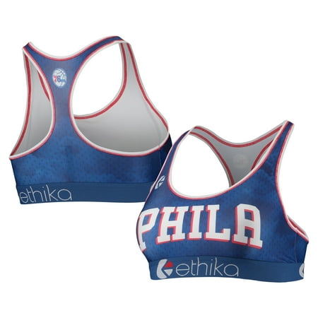 

Women s Ethika Royal Philadelphia 76ers Dream Sports Bra