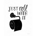thumbnail image 3 of Thorns, Becky 15x18 Black Modern Framed Museum Art Print Titled - Bathroom Puns V Black, 3 of 5