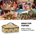 thumbnail image 7 of Iauyy Casserole Carrier for Hot Food Insulated Casserole Travel Carry Bag with Lid Food Warmer Bag for Party/Picnic,Gently Swaying in The Breeze, 7 of 7