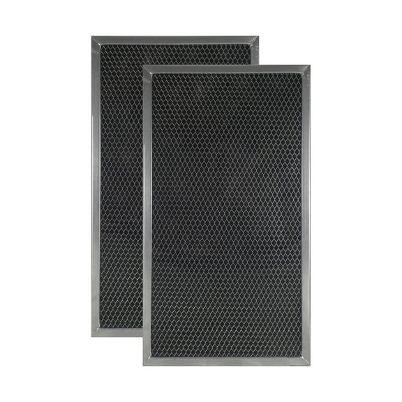 Air Filter Factory 8-15/16 x 16 x 3/8 Range Hood Charcoal Carbon Filters 2-Pack
