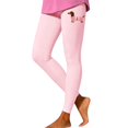 thumbnail image 2 of Cancer Leggings for Women Elastic High Waist Pink Ribbon Slim Fit Tights Pants Workout Yoga Pants, 2 of 5
