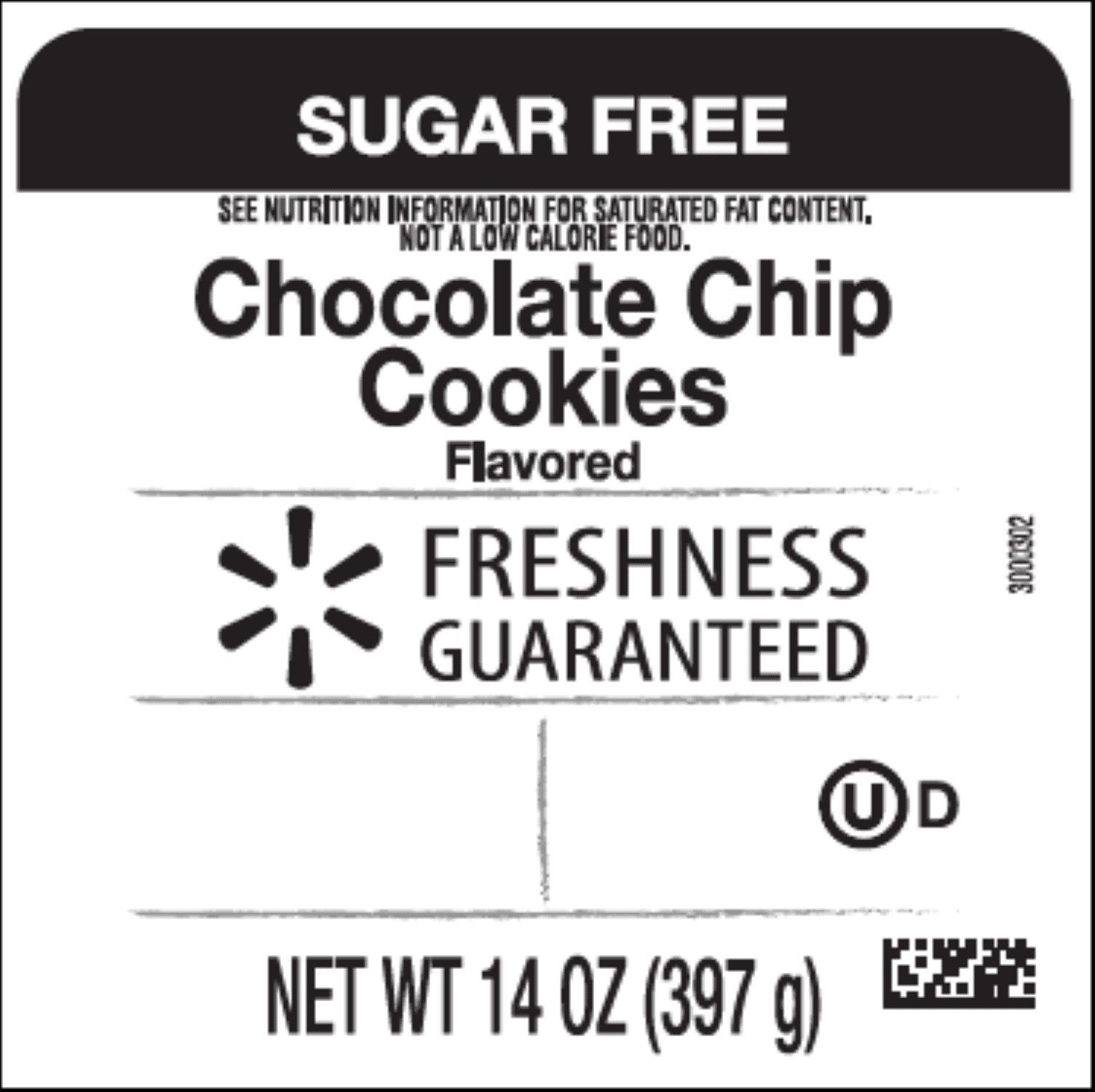 Freshness Guaranteed Sugar Free Chocolate Flavored Chip Bakery Cookies, 14 oz