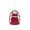 Red+Grey, variant on Outdoor Rattan Egg Swing Chair Hanging - Heavy Duty Steel Frame with Cushion, Red