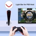 thumbnail image 4 of Etiqueta Engomada De La Barra De Luz Para Ps5 Console Light Bar Led Luminous Sticker Light Bar Calcomanías (Rojo), 4 of 6
