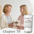 thumbnail image 5 of 70th Birthday Gifts for Women Tumbler 20oz, Gifts for 70 Year Old Woman, 70 Year Old Birthday Gifts for Women, 70th Birthday Decorations Cup Mug Gifts for Woman Mom Grandma Wife Sister Friend, 5 of 5