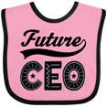thumbnail image 3 of Inktastic Future Ceo Boss Boys or Girls Baby Bib, 3 of 4