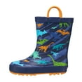 thumbnail image 7 of CoXist Kid's Waterproof Rain Boots with Easy Pull Handles for Boys (Little Kid & Toddlers), 7 of 7