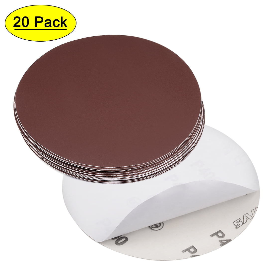 Uxcell 6inch 400Grits Sanding Disc, AdhesiveBacked Sanding Sheets