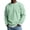 Mint Green # Mens Shirts, variant on Waffle Sweatshirts for Men Long Sleeve Fleece Pullover Outdoor Casual Shirts Winter Plain Mens Tops Trendy