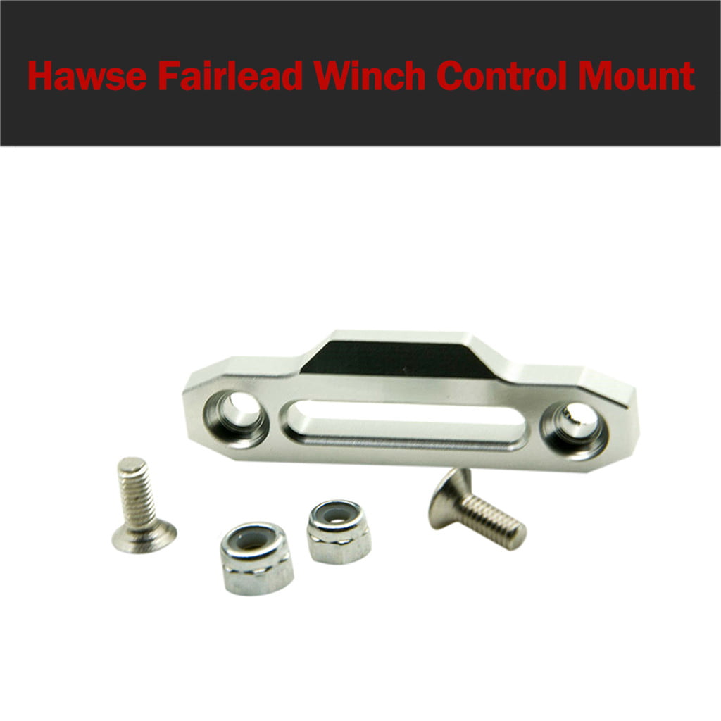 RC4WD Alloy Metal Hawse Fairlead Winch Control Mount for RC 4WD D90 1/10 RC Cler N5A6 194724086300 