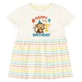 thumbnail image 3 of Inktastic Happy 1st Birthday Monkey Party Theme Girls Baby Dress, 3 of 5
