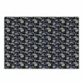 thumbnail image 1 of Floral Cutting Board, Continuous White Wild Roses Leaves Print, Decorative Tempered Glass Cutting and Serving Board, in 3 Sizes, by Ambesonne, 1 of 2