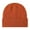 Orange, variant on Cabled Knit Beanie Hat with Ribbed Cuff, Cozy Stretchy Winter Hat for Men & Women, Slouchy Soft Yarn Cap-Orange