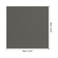 thumbnail image 2 of Unique Bargains Flower Wrapping Fog Paper 22.8x22.8 Inch Waterproof Floral Wrapping Paper Dark Gray 10 Pcs, 2 of 7