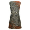 thumbnail image 3 of Patlollav Plus Size Womens Dresses Fashion Print Casual Round-Neck Sleeveless Long Dress, 3 of 6