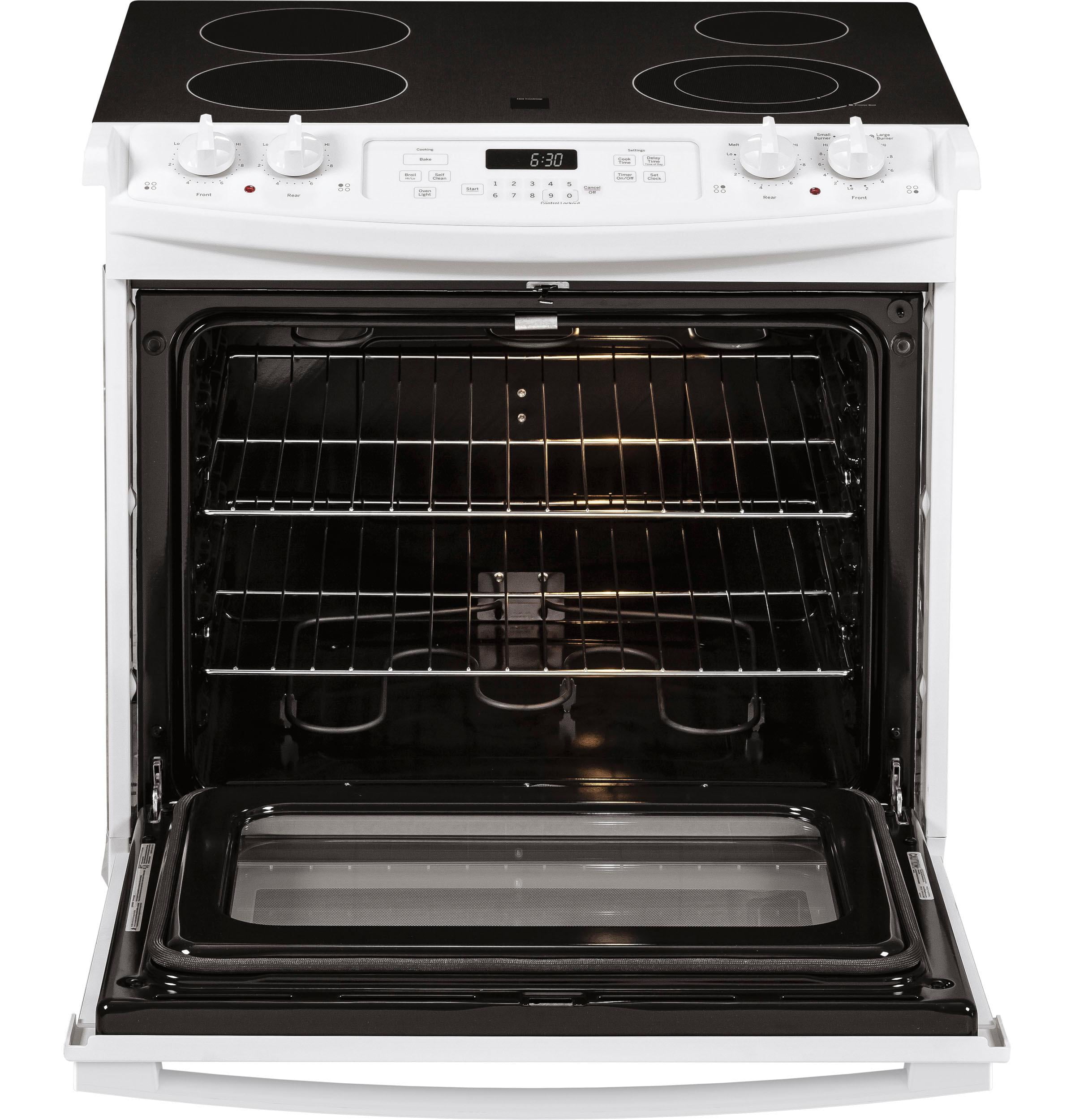 GE APPLIANCES JD630DTWW drop in electric range
