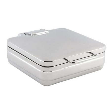 

0.50 gal 0.75 Rectangular Size Induction Chafing Dish No Glass & without Stand 15.75 x 19 x 5.37 in.