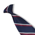 thumbnail image 4 of Odeerbi Niños Niñas Pre-Atado Corbata A Rayas Correa Elástica Ajustable Corbata Uniforme de La Escuela Accesorio, 4 of 6