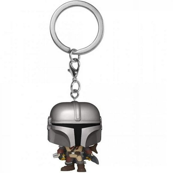 The Mandalorian Hero Stance Funko Pop Keychain
