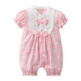 thumbnail image 3 of Akiihool Baby Girls' Clothing Summer for Babies Personalized Baby Onesie Gift Bodysuits (Pink,3-6 Months), 3 of 4