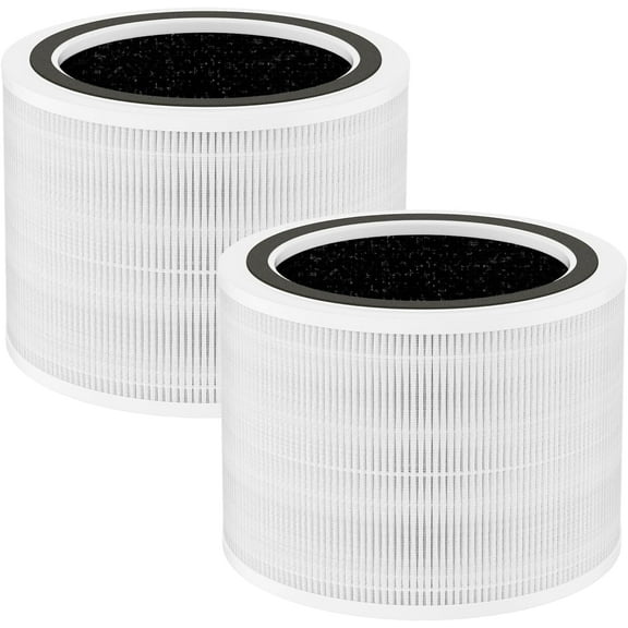 2 Pack Core 200S Replacement Filter Replacement for LEVOIT Core 200S Air Purifier, H13 True HEPA Filters and Activated Carbon, Replace Core 200S-RF, Fit Levoit Core 200s Replacement Filter