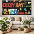 thumbnail image 4 of Colorful Design Motivational Banner Every Day Classroom Decor You Make It Inspirational Decoration for School Decor Kids Room, 4 of 9