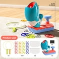thumbnail image 5 of BABYHOME Flying Disc Launcher Family Outdoor Games, Outdoor Activities Chasing Toy, Birthday Gifts [Accessories Color Random], 5 of 5