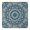 White-178, variant on Tablecloth Abstract Mandala Artistic Design Waterproof Elastic Squre Cover with Back for Spiritual and Healing Spaces