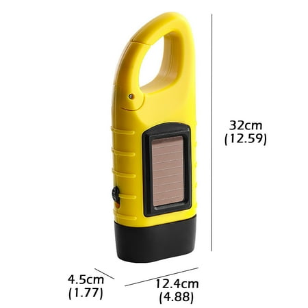 

Solar Rechargeable Hand-cranked Portable Emergency Self-generating Lighting Lamp