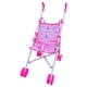 thumbnail image 2 of Cochecito de muñeca interactivo (muñeca no incluida), plegable, regalo de cumpleaños, juguete de rol, carrito de transporte que ahorra espacio, 2 of 9