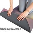 thumbnail image 3 of Colorful Tie Dye Nebula Pattern Hot Yoga Mat Towel Non Slip for Hot Yoga - Quick-Drying Yoga Mat Cover with 4 Corner Pockets with Travel Bag - Hot Yoga Towel Non Slip 70"x26", 3 of 6