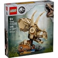 thumbnail image 3 of LEGO Jurassic World Dinosaur Fossils Triceratops Skull Toy - Dinosaur Toy Fossil Building Set for Kids, Boys and Girls, Ages 9+ - Model Display Kit - Gift Idea for Birthdays - 76969, 3 of 9