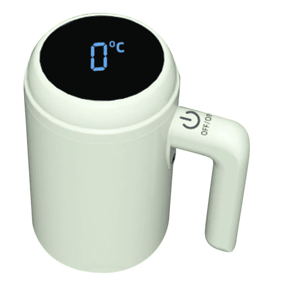 Taza De Café Con Agitación Automática, Recargable, 420 Ml Xtellar verde