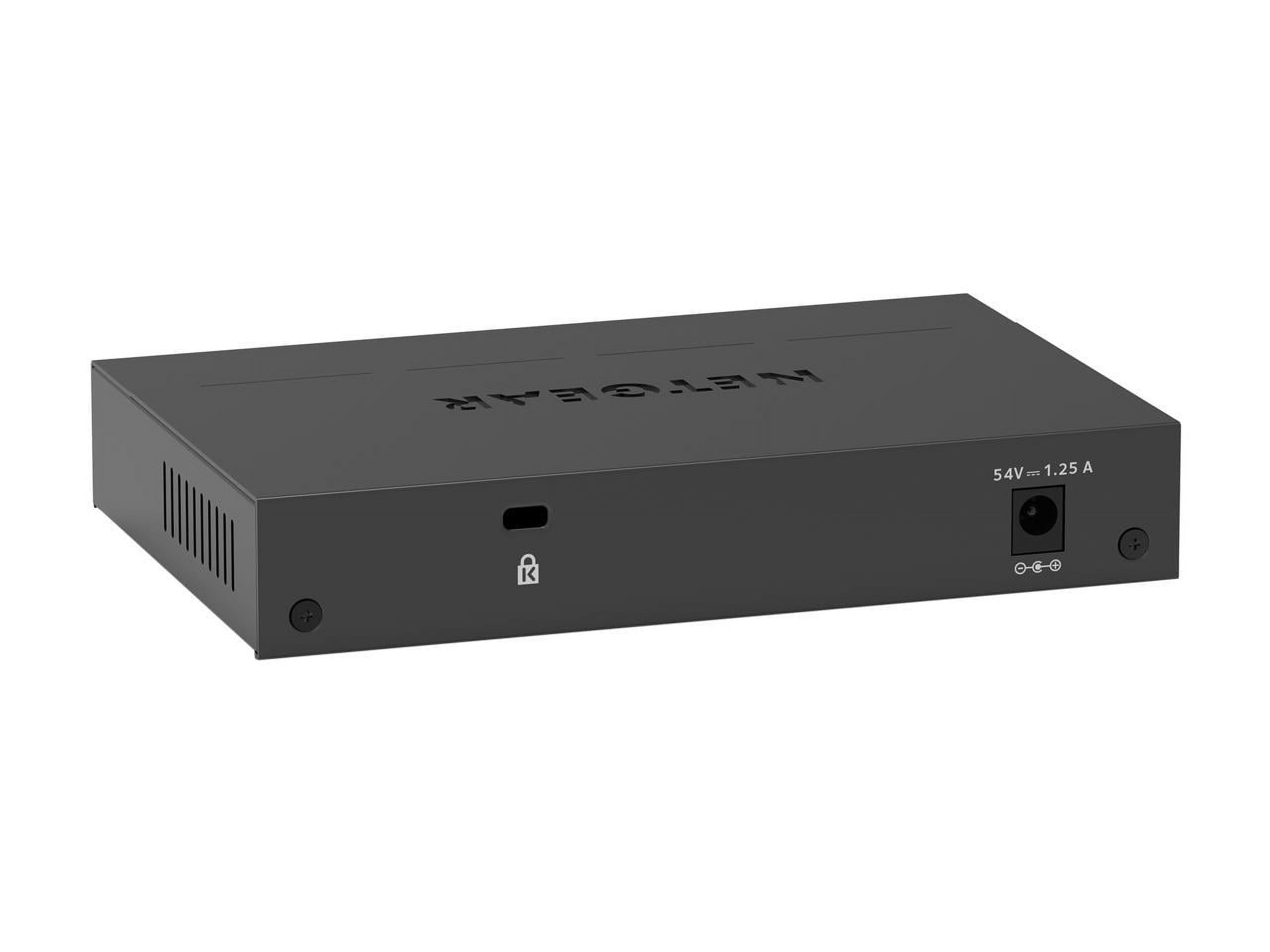 Netgear 5-Port Gigabit Ethernet SOHO Smart Managed Plus PoE Switch with 4-Port PoE+