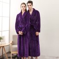 thumbnail image 3 of Viikei Robes for Men,Viikei Mens Robes,Warm Soft Plush Mens Robe with Hood,Plus Size Plus Thick Robe for Men with Side Pocket and Belt,Bathrobes for Men Gifts, 3 of 9