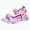 Pink, variant on CAUYDY Boys Sandals Kids Open toe Athletic Sport Sandals Adjustable Strap Summer Outdoor Hiking Beach Water Shoes for Little Big Kid(L101-Gold,12)
