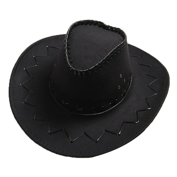 Leadrop Sun Hat Wide Brim Sun Protection Men Women Pure Color Adjustable Hat for Outdoor