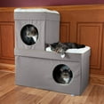 thumbnail image 3 of Kitty City Folding Cat Condo (Tan), 3 of 7