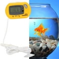 thumbnail image 3 of Aquarium Thermometer, Digital Thermometer Aquarium Temperature Gauge Digital LCD Sensor Water Thermometer Controller with Probe and Suction Cup for Reptile Terrarium Fish Tank, 3 of 7