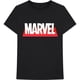 thumbnail image 1 of Marvel Comics - Camiseta Out The Box Logotipo de Algodón para Adultos Unisex (Negro), 1 of 2