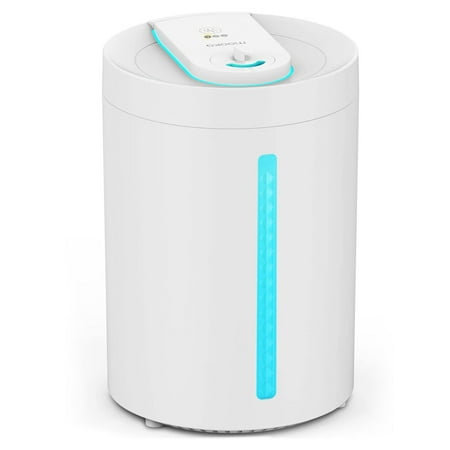 

MOOKA UHM-JS02 Cool Mist 2-in-1 Top Fill Indoor Humidifier and Diffuser