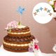 thumbnail image 3 of FELTECHELECTR 6 minimolinos de viento de colores surtidos para decorar tartas, cupcakes, cumpleaños, aniversarios, bodas y fiestas (colores surtidos)., 3 of 7